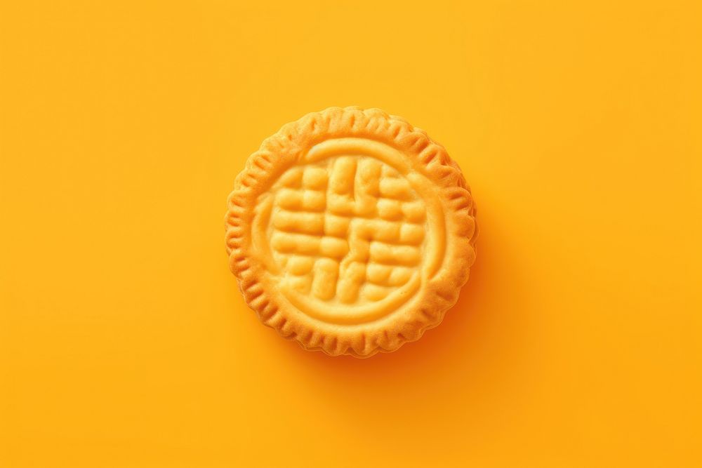 Biscuit yellow freshness dessert. AI generated Image by rawpixel.