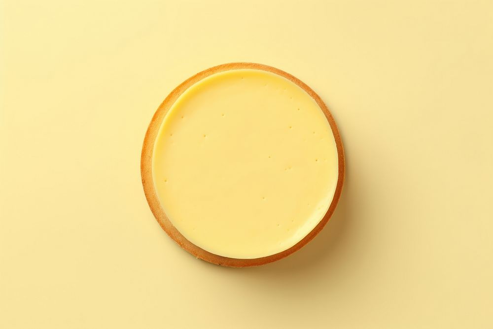Cheese cake yellow yellow background cheesecake. AI generated Image by rawpixel.