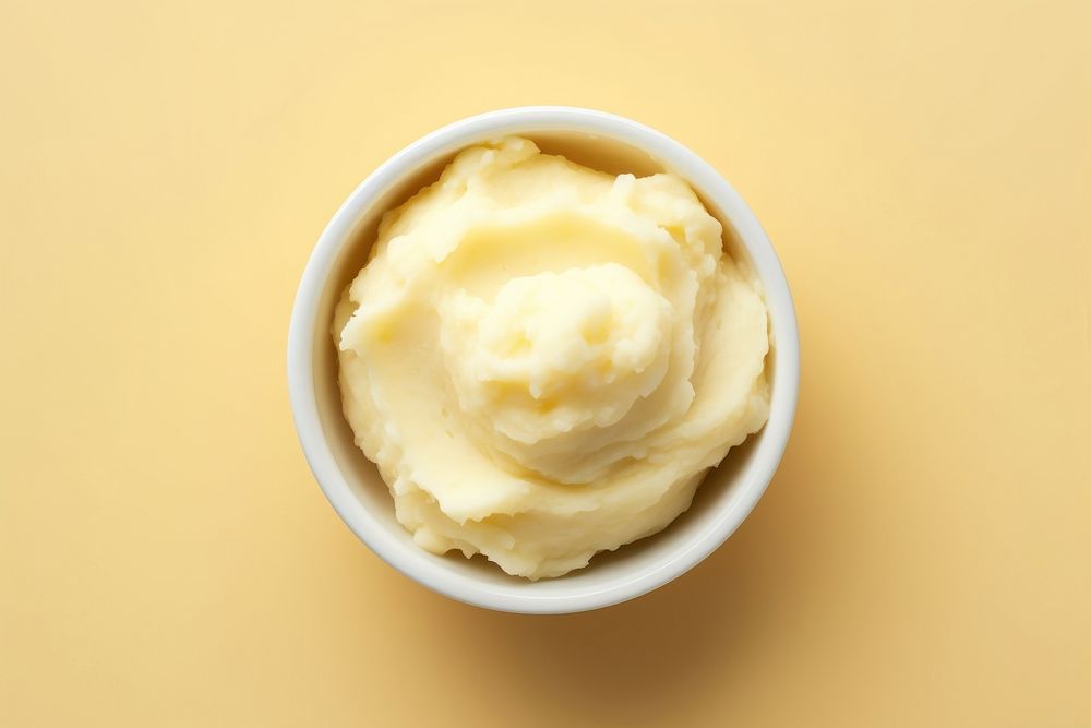 Delicious mashed potato dessert cream food. AI generated Image by rawpixel.