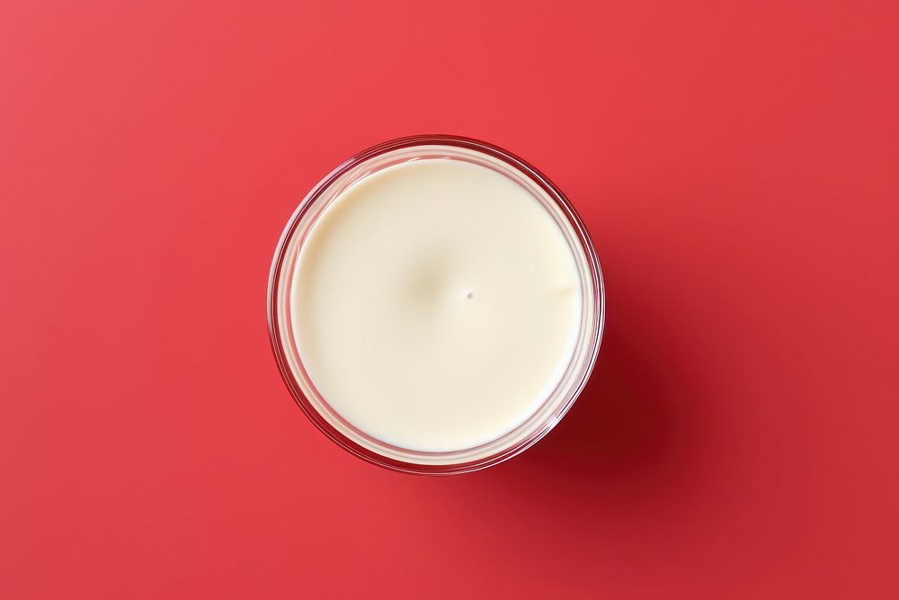 Milk dairy red red background. AI generated Image by rawpixel.