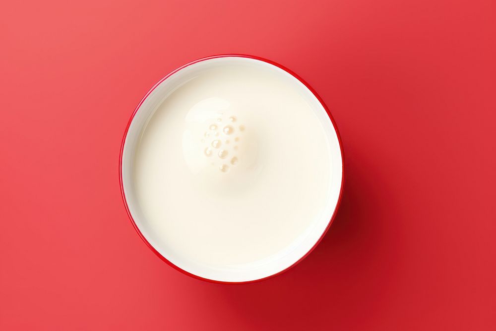 Milk dairy food red. AI generated Image by rawpixel.