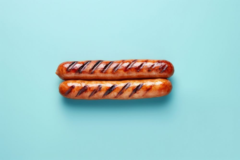 Delicious sausage grill bread food bratwurst. AI generated Image by rawpixel.