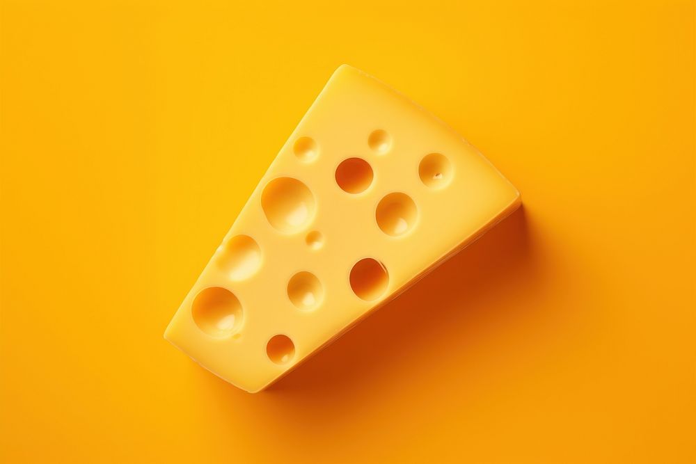 Slice of cheese yellow parmigiano-reggiano electronics. AI generated Image by rawpixel.