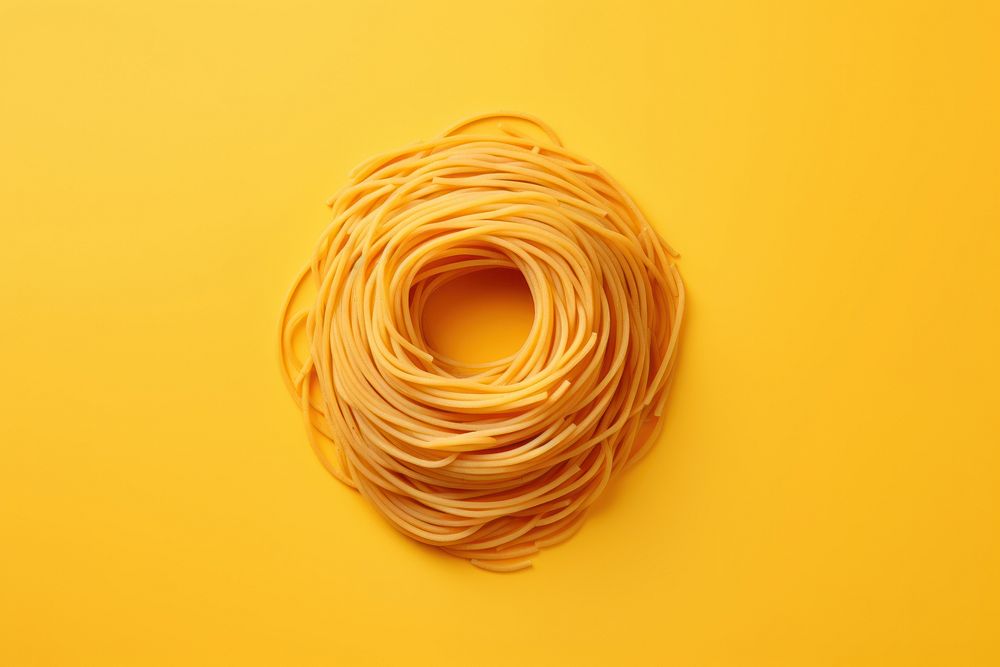 Delicious spaghetti yellow naporitan carbonara. AI generated Image by rawpixel.