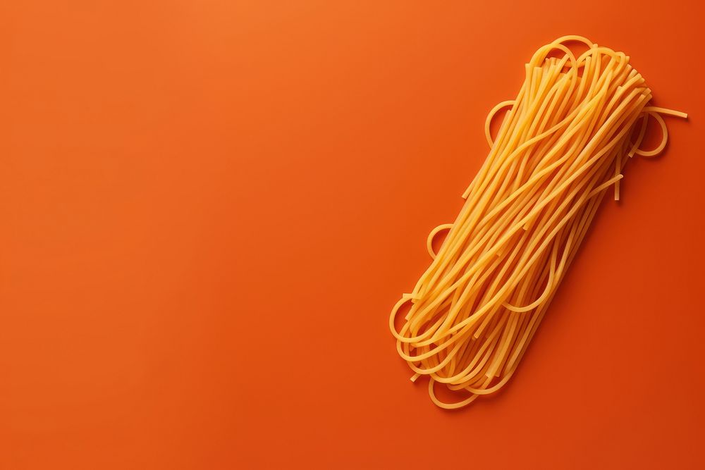 Delicious spaghetti food vermicelli yellow. AI generated Image by rawpixel.