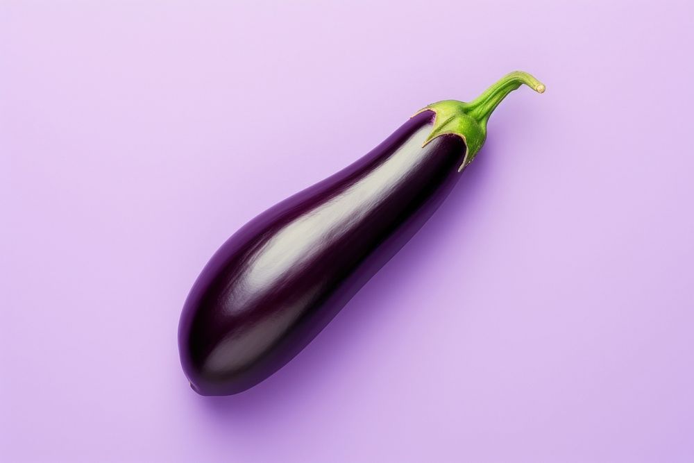 Eggplant vegetable food freshness. AI generated Image by rawpixel.