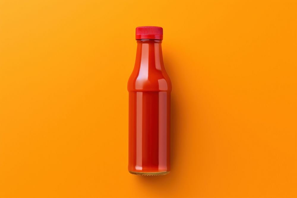 Hot sauce bottle refreshment container drinkware. AI generated Image by rawpixel.