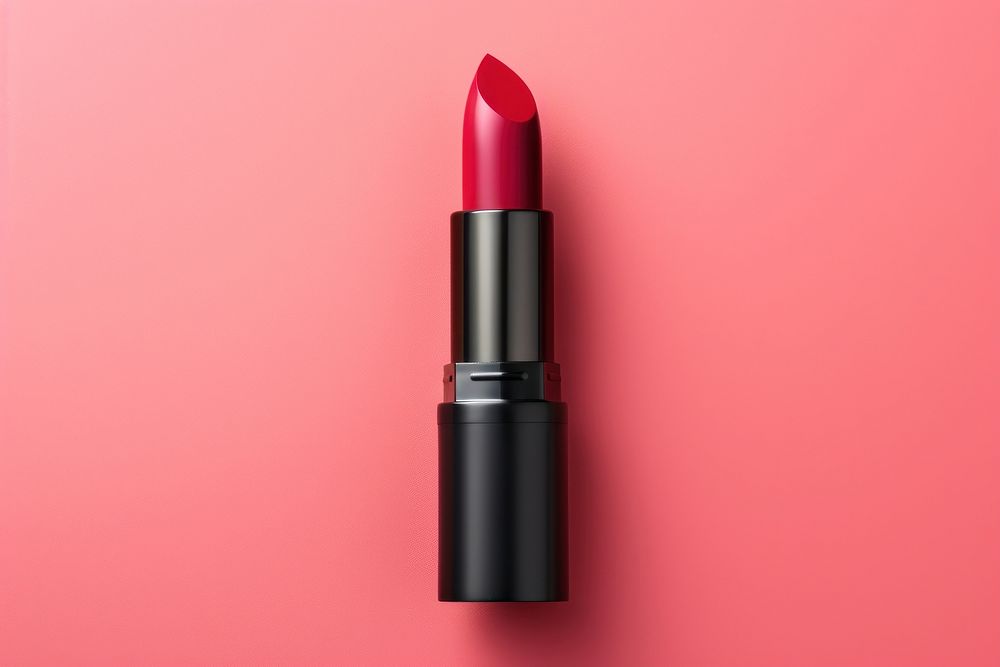 Lipstick cosmetics perfection magenta. AI generated Image by rawpixel.