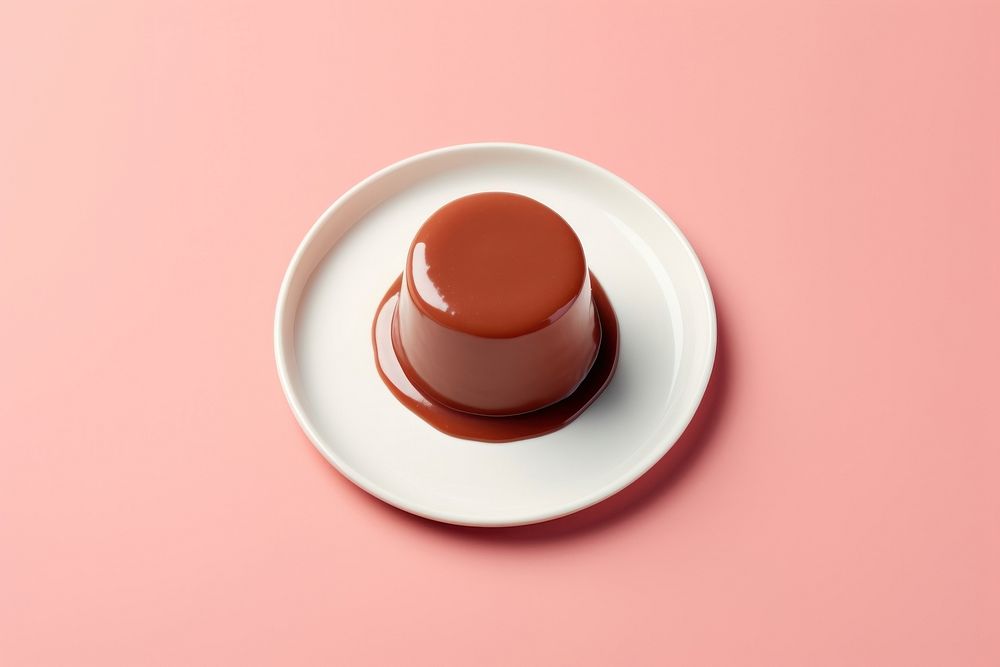 Pudding dessert food cup. AI generated Image by rawpixel.