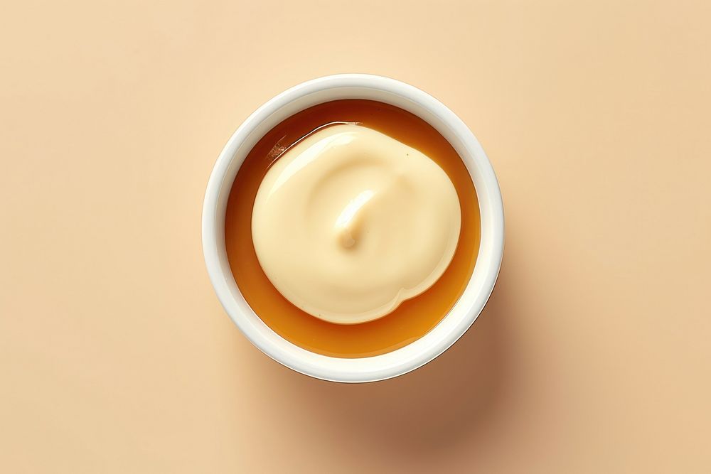 Pudding dessert cream refreshment. AI generated Image by rawpixel.