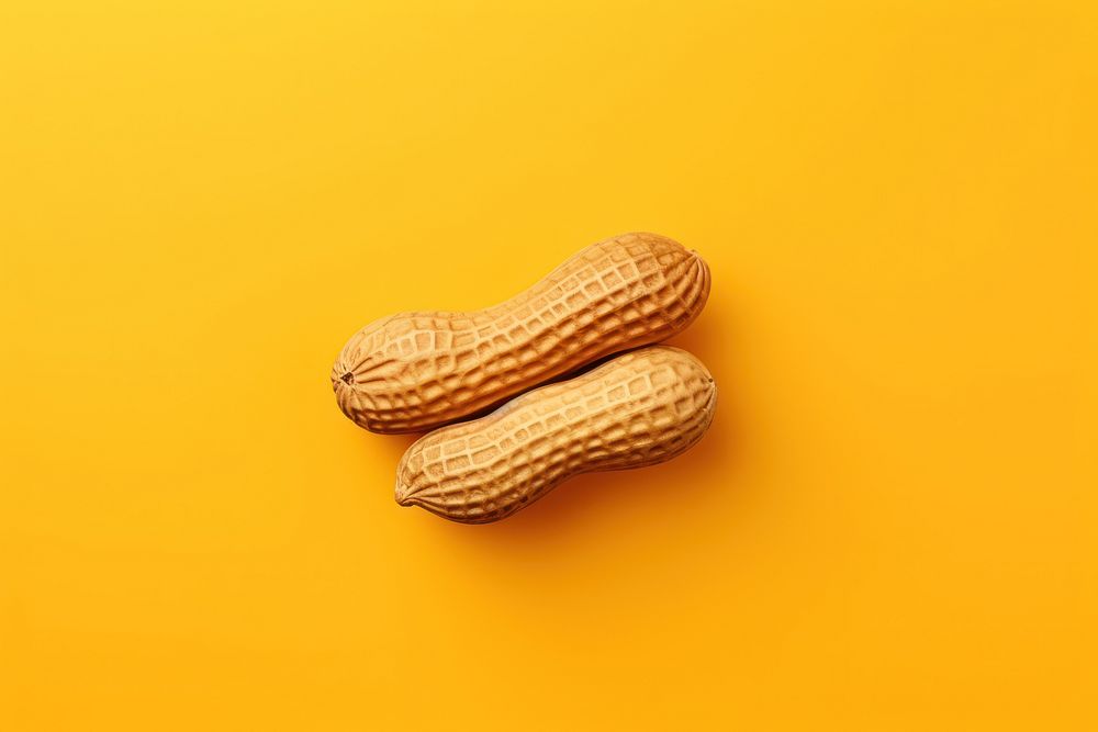 Peanut freshness reptile yellow. AI generated Image by rawpixel.
