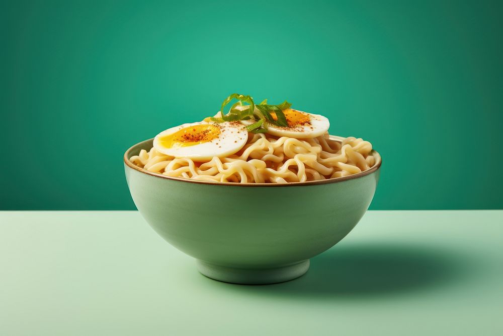 Ramen food meal bowl. AI generated Image by rawpixel.