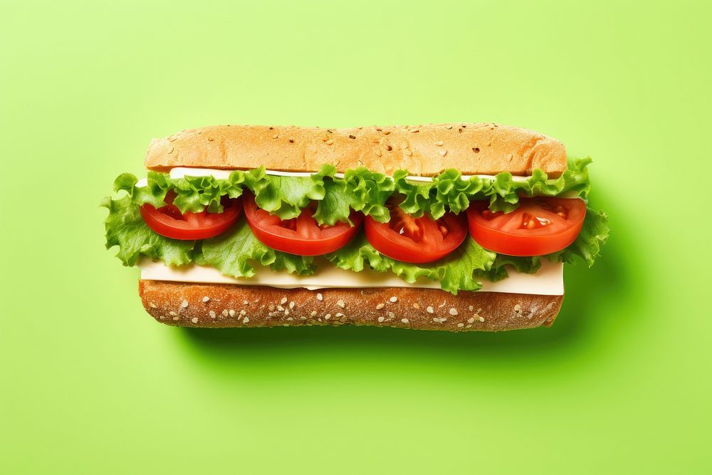 Sandwich ketchup lunch food. AI generated Image by rawpixel.