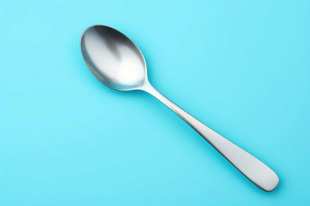 Spoon silverware simplicity tableware. AI generated Image by rawpixel.