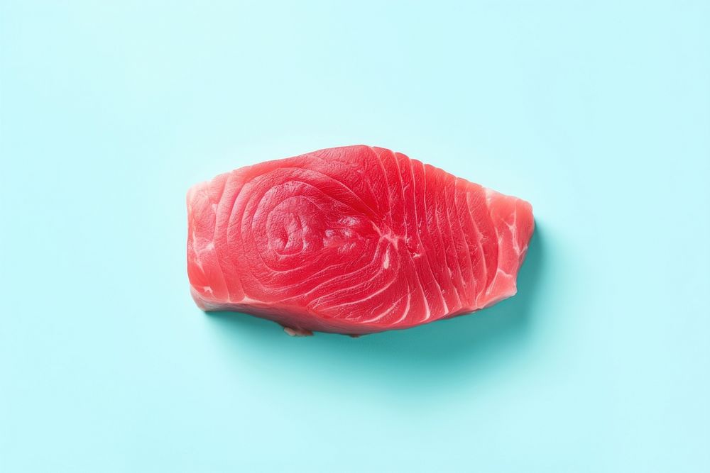Tuna seafood salmon meat. AI generated Image by rawpixel.