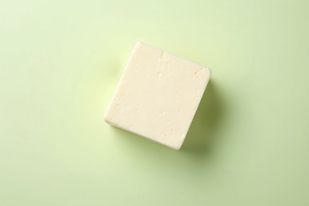 Tofu cheese food butter. AI generated Image by rawpixel.