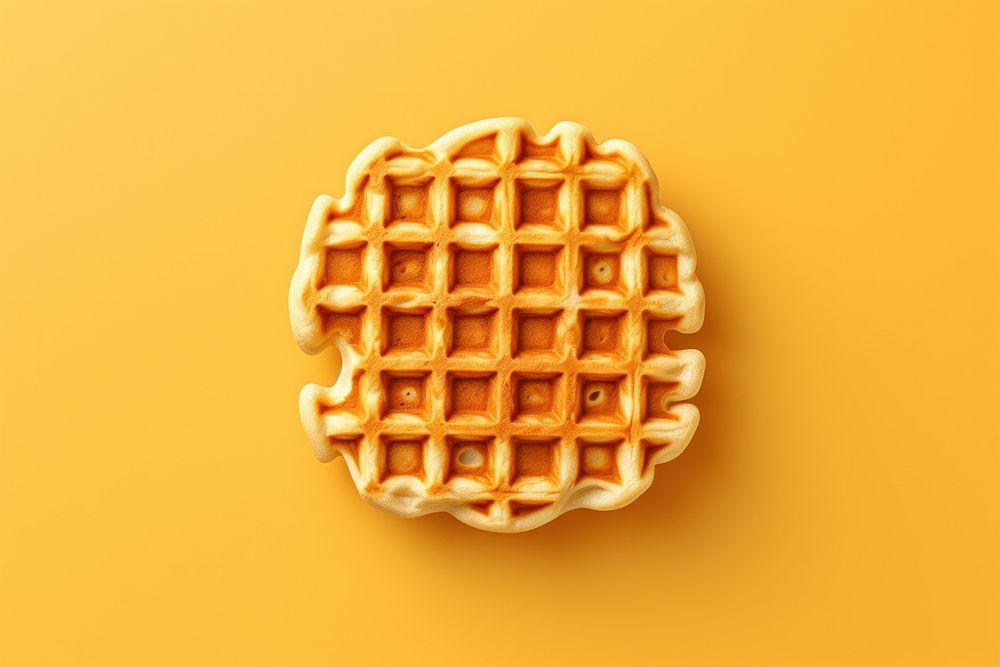Waffle waffle food ammunition. AI generated Image by rawpixel.