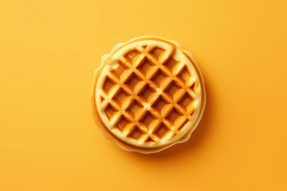 Waffle waffle food accessories. AI generated Image by rawpixel.