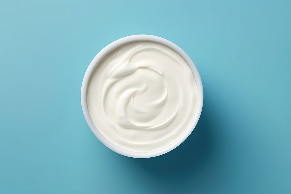 Yogurt in product cream food dessert. AI generated Image by rawpixel.