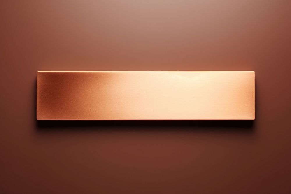 Copper lighting simplicity rectangle. AI generated Image by rawpixel.
