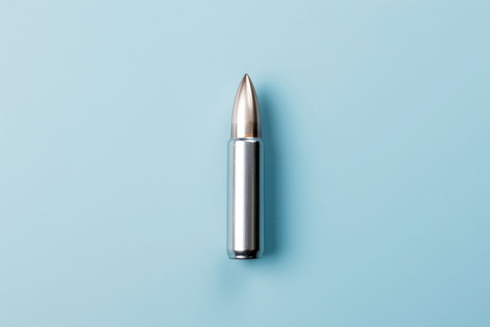 Silver bullet ammunition weapon simplicity. AI generated Image by rawpixel.