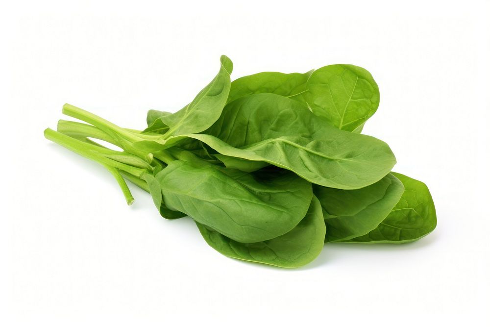 Green spinach leaf vegetable plant food. AI generated Image by rawpixel.