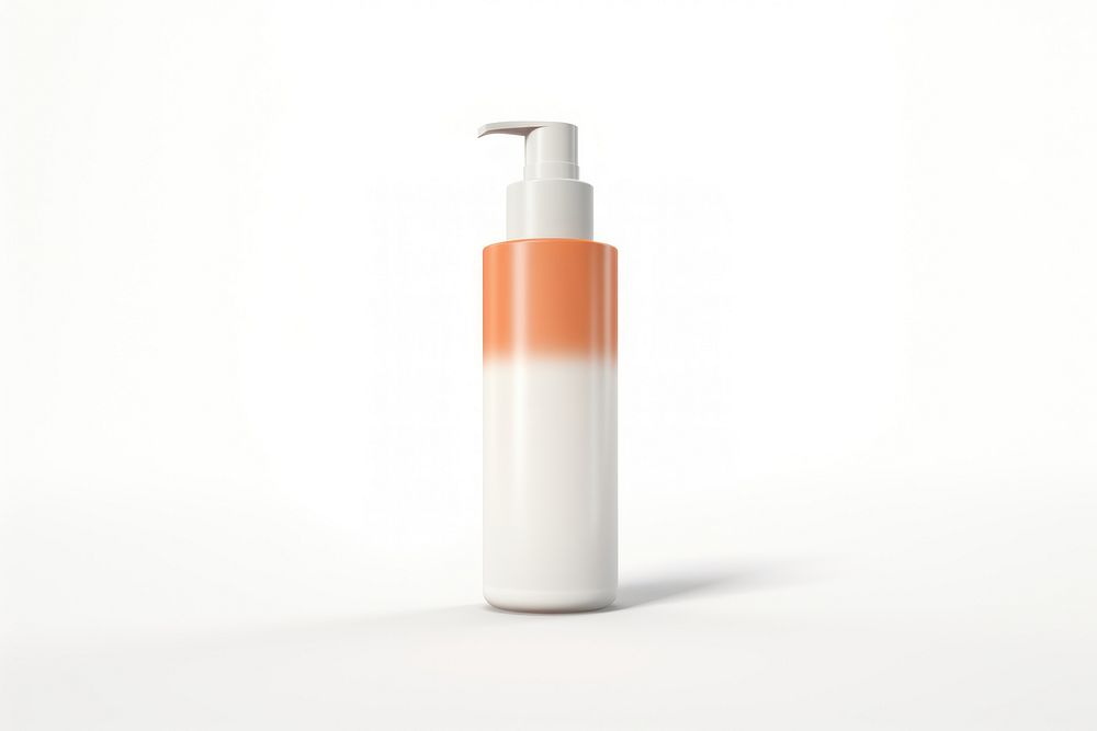 Bottle white background container cylinder. AI generated Image by rawpixel.