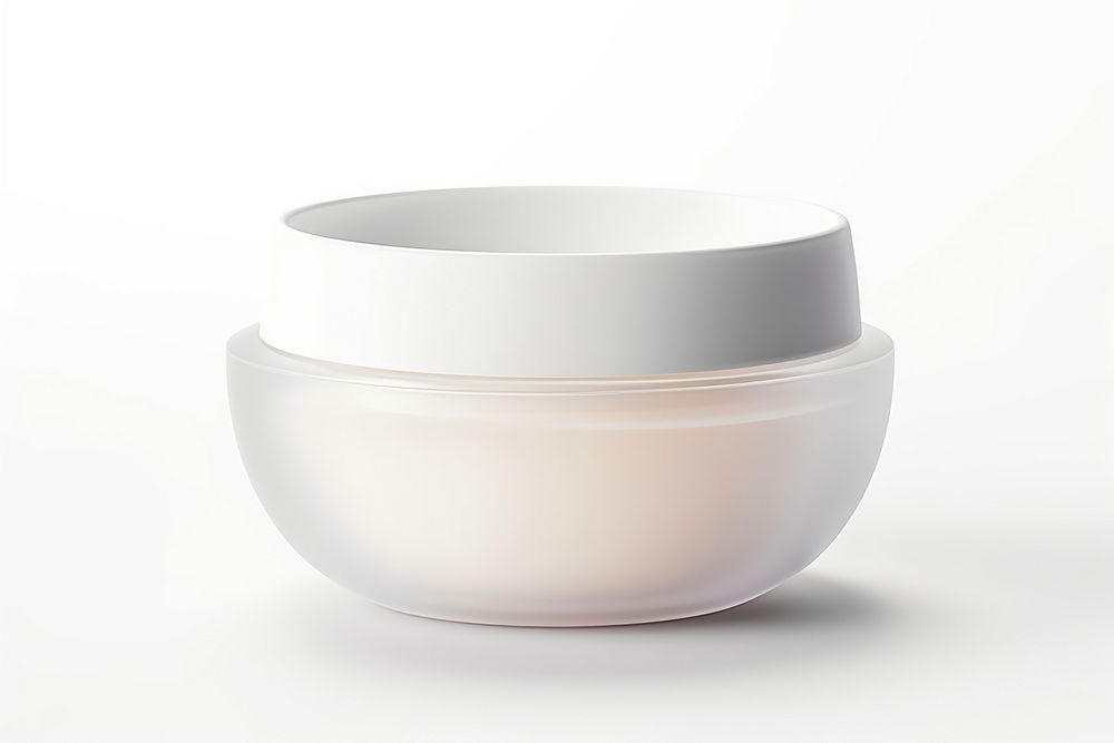 Bowl white background container porcelain. AI generated Image by rawpixel.