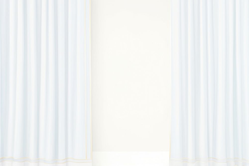 Painting of white curtain border backgrounds architecture elegance. AI generated Image by rawpixel.