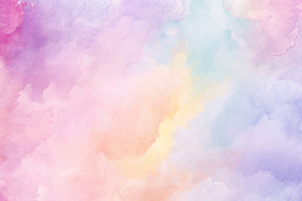 Soft rainbow watercolor desktop background backgrounds outdoors nature. AI generated Image by rawpixel.