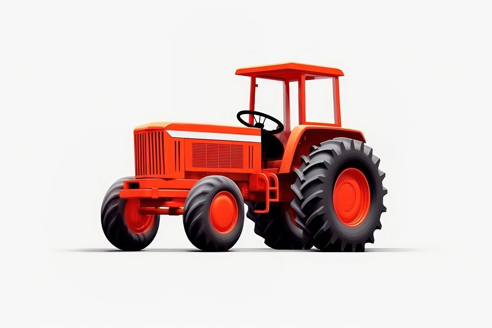Tractor tractor vehicle wheel. AI generated Image by rawpixel.