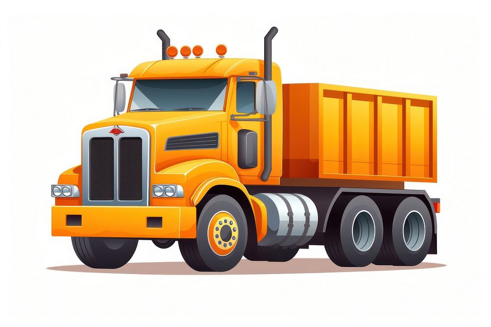 Truck  vehicle transportation. AI generated Image by rawpixel.