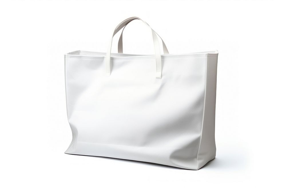 White tote bag handbag accessories simplicity. AI generated Image by rawpixel.