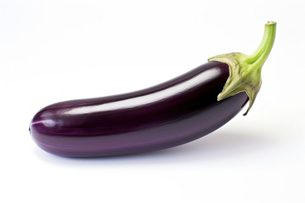 Aubergine vegetable eggplant food. AI generated Image by rawpixel.