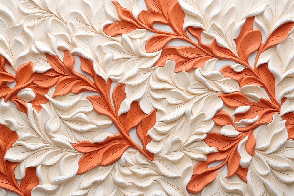 Autumn pattern art backgrounds. AI generated Image by rawpixel.