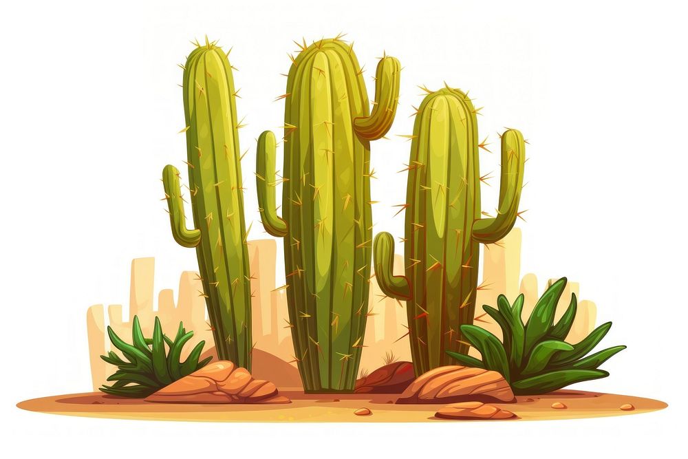 Cactus plant semi-arid outdoors. AI generated Image by rawpixel.