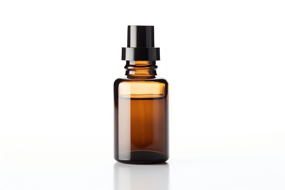 Essential oil bottle cosmetics perfume aftershave. AI generated Image by rawpixel.