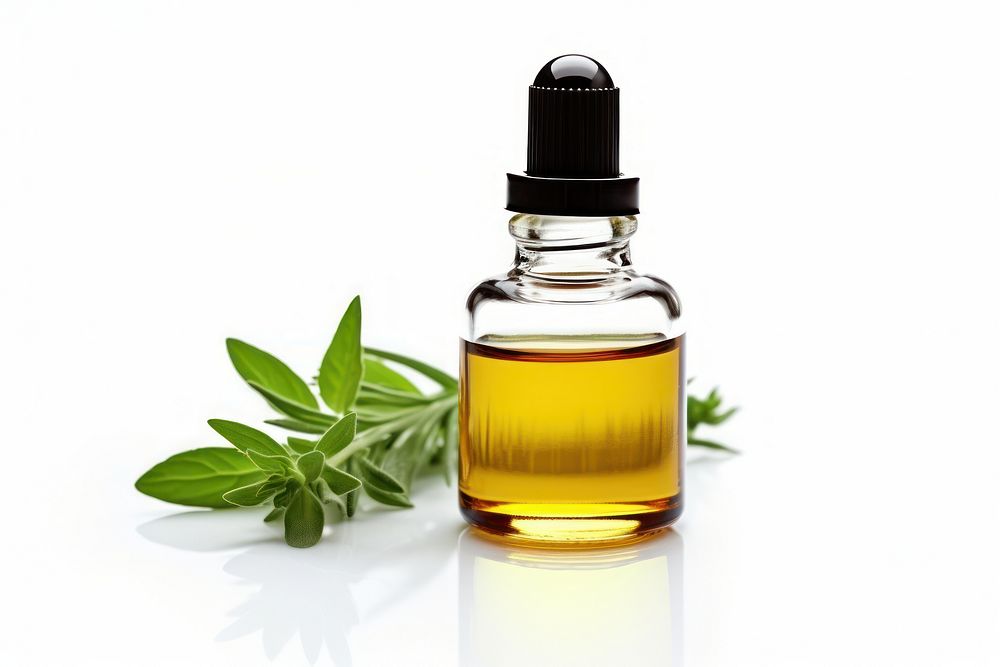 Essential oil bottle perfume plant herbs. AI generated Image by rawpixel.