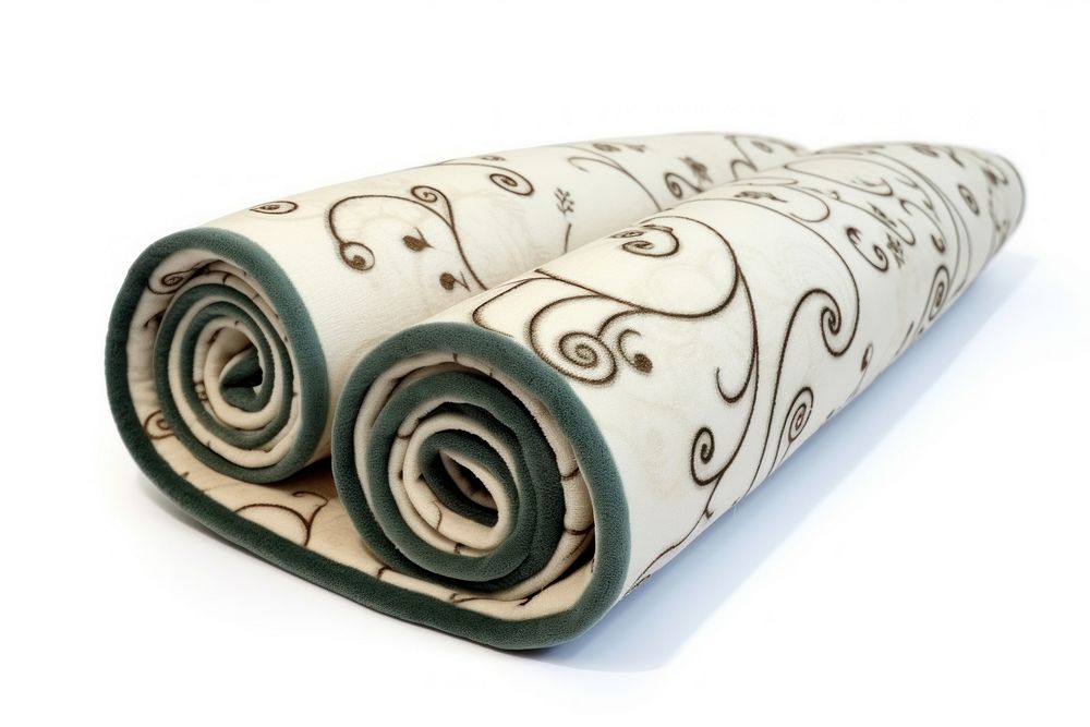 Fabric roll pattern textile blanket. AI generated Image by rawpixel.