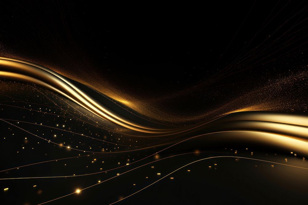 Golden line wallpaper pattern nature light. AI generated Image by rawpixel.