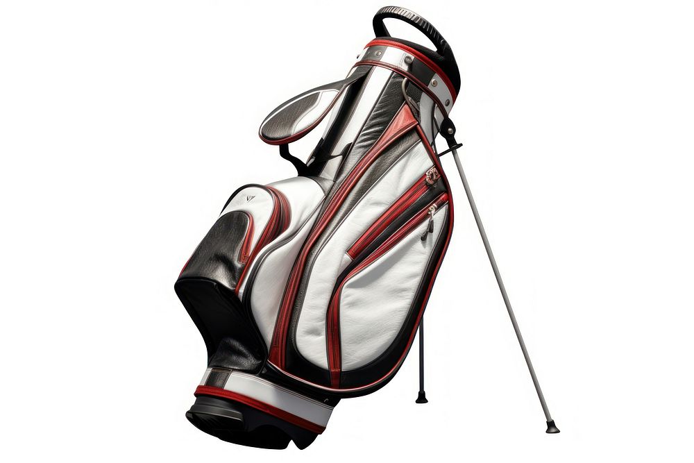 Golf bag sports recreation fourball. AI generated Image by rawpixel.