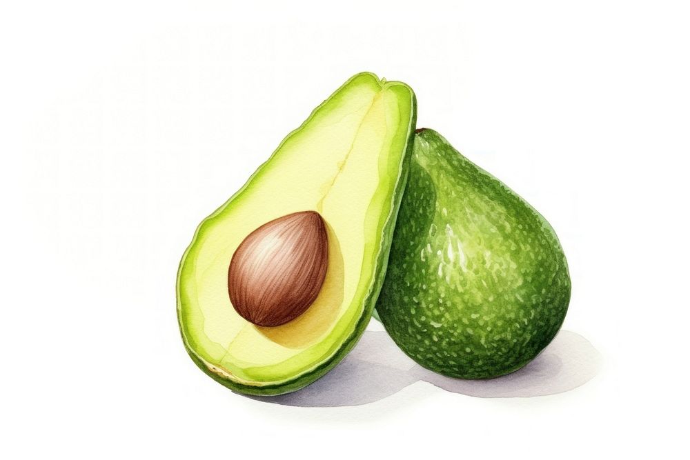 Avocado plant food freshness. AI generated Image by rawpixel.