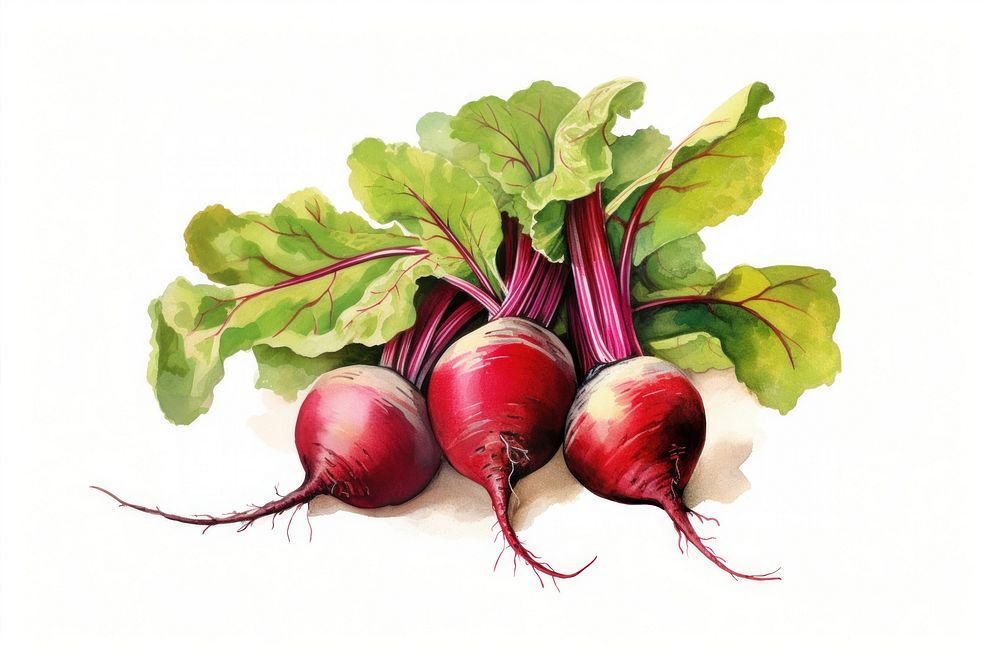 Beet vegetable radish plant. AI generated Image by rawpixel.