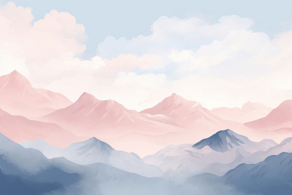 Mountain landscape backgrounds outdoors. AI generated Image by rawpixel.