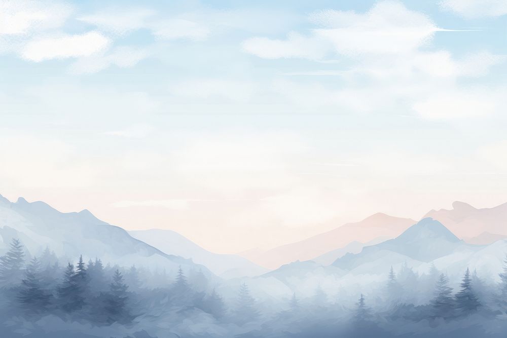 Snow land backgrounds landscape. AI generated Image by rawpixel.