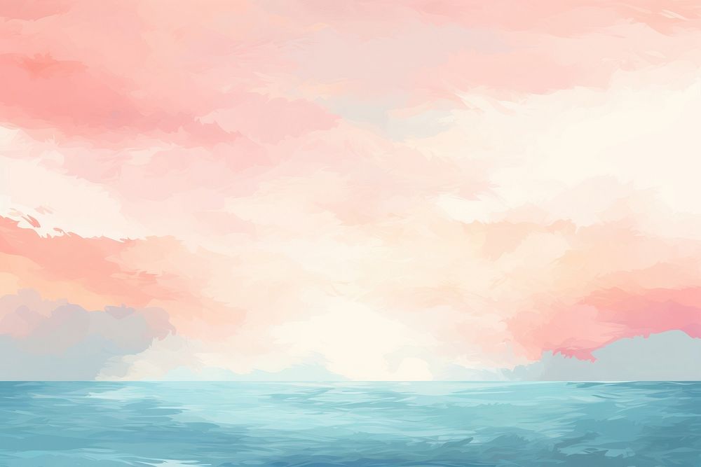 Sea backgrounds painting outdoors. AI generated Image by rawpixel.