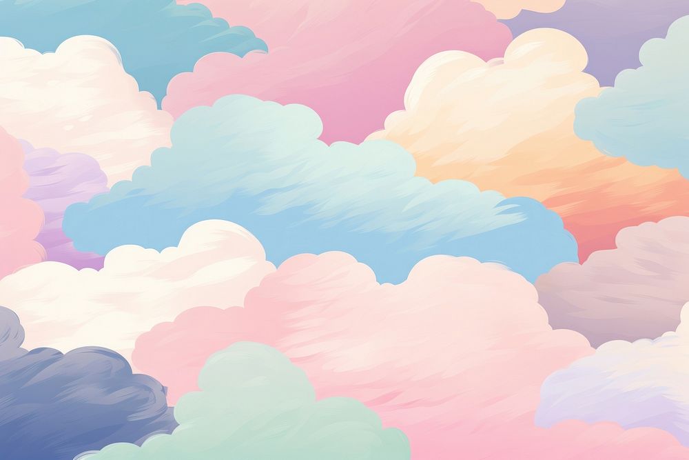 Cloud backgrounds outdoors pattern. AI generated Image by rawpixel.