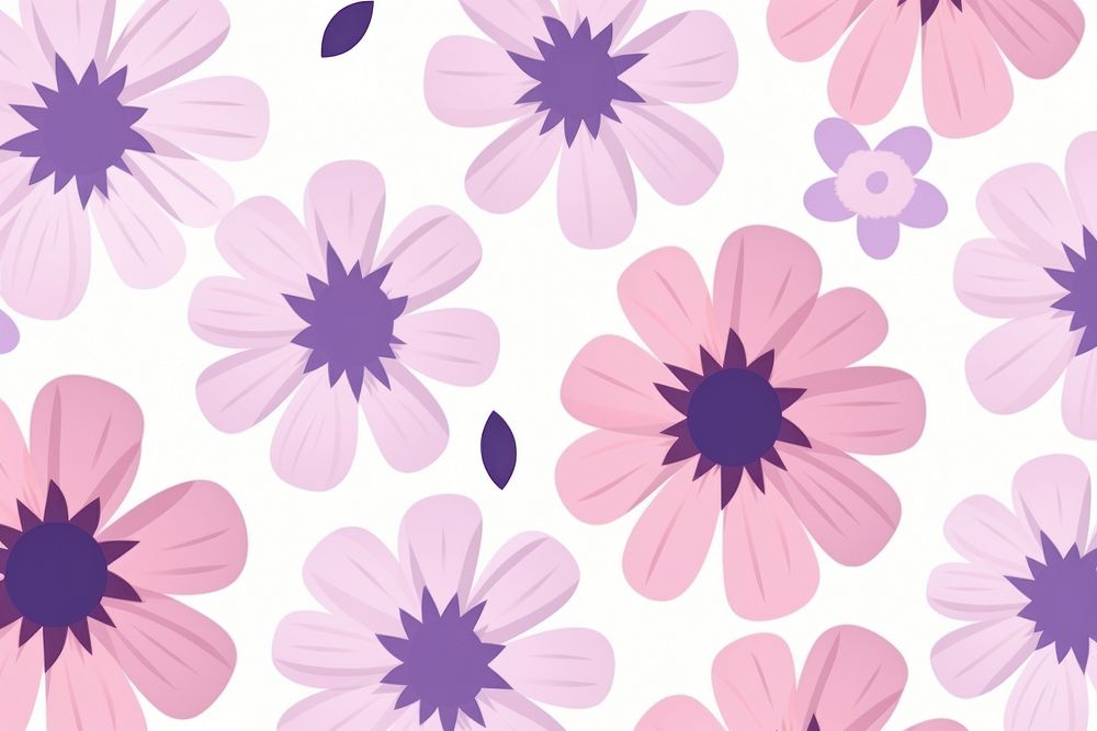 Flower pattern backgrounds abstract. AI generated Image by rawpixel.