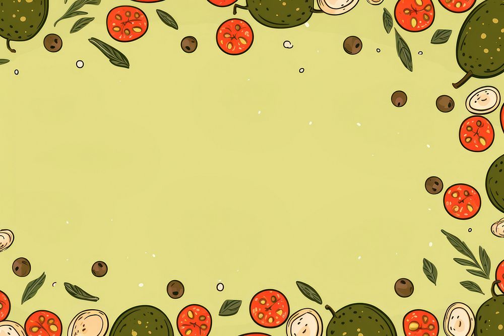 Olive backgrounds pattern freshness. AI generated Image by rawpixel.