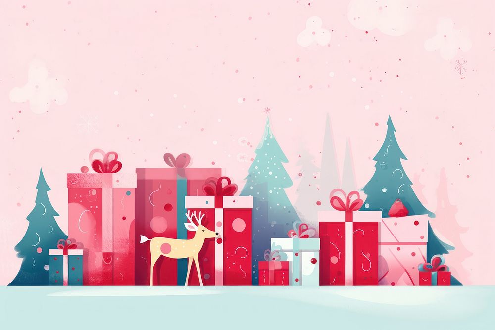 Cute christmas celebration decoration. AI generated Image by rawpixel.